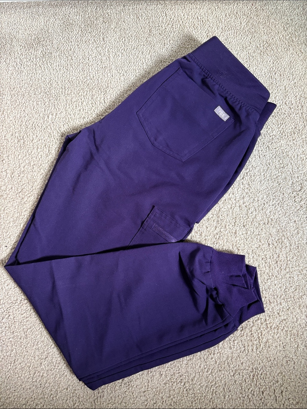 Fig’s Women’s Purple Jam Scrub Pants